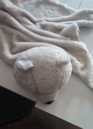 Tapis / couverture ours polaire tout doux parfait déco ou chambre enfant, marca: Maison, estado: Muito bom, €8.00, €9.10 inclui Proteção do Comprador