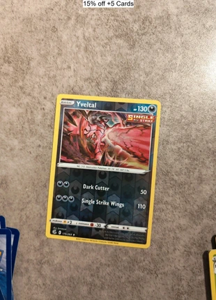Pokémon TCG: Yveltal (175/264) Single Strike Rare - Fusion Strike, brand: Pokémon, condition: Like new, £1.00, £1.75 includes Buyer Protection