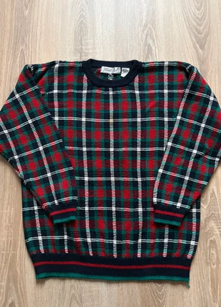 Pull vintage Boundary waters 90s Plaid tartan, marque: Vintage Dressing, état: Très bon état, taille: L, 20,00 €, 21,70 € Protection acheteurs incluse