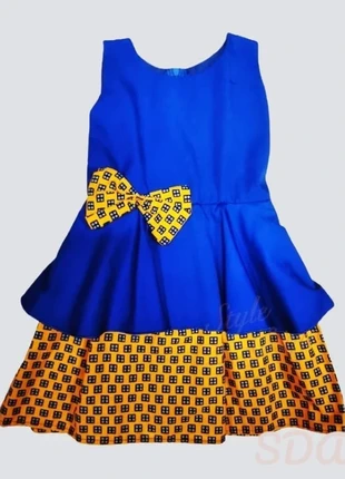 Robe fillette wax 100% coton fleurs de mariage 4-6 ans, brand: Wax, condition: Very good, size: 6 years / 116 cm, €15.00, €16.45 includes Buyer Protection Pro