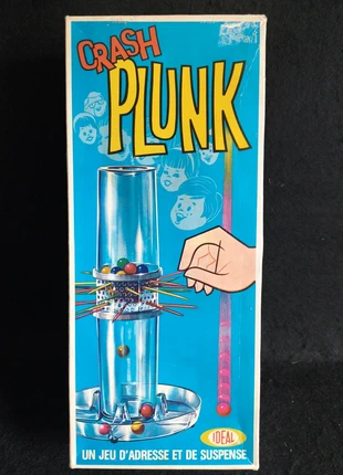 Crash Plunk – Jeu d’adresse vintage, condition: Satisfactory, €12.00, €13.30 includes Buyer Protection Pro