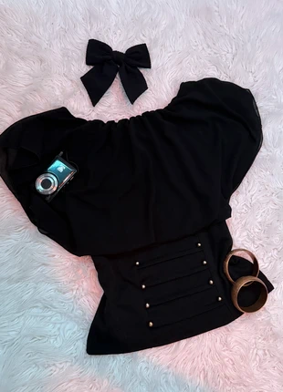 Vintage Boat Neck Top, merk: Jennifer Taylor, staat: Heel goed, maat: S / 36 / 8, € 25,00, € 26,95 inclusief Kopersbescherming