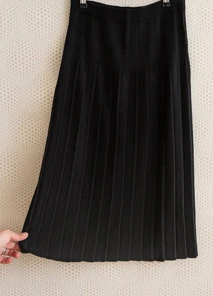 Jupe plissée noire – Taille unique (élastique), marca: sans marque, estado: Bom, tamanho: Tamanho único, €6.00, €7.00 inclui Proteção do Comprador