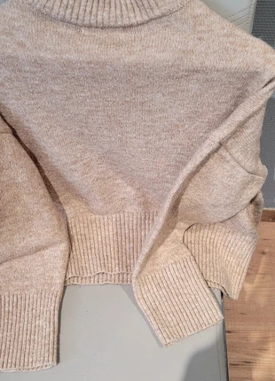 Pull col roulé court beige / camel Stradivarius – Très bon état, brand: Stradivarius, condition: Very good, size: S / 36 / 8, €12.00, €13.30 includes Buyer Protection