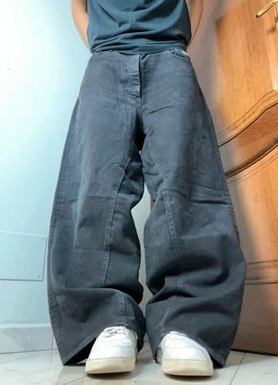 Vintage Japan Street Y2K Super Baggy Denim Workwear Archive Fit 90s/2000s Urban Hip-Hop Rave Style, brand: Japan Style, condizioni: Ottime, taglia: L, €59.00, €62.65 include la Protezione acquisti