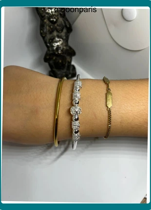 Bracelet plaqué argent véritable - Premium, marque: Argent, état: Très bon état, 15,90 €, 17,40 € Protection acheteurs incluse