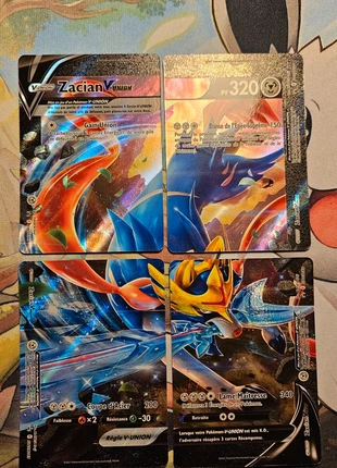 Zacian VUnion Playset Promo Épée et Bouclier SWSH 163, brand: Pokémon, condition: Very good, €20.00, €21.70 includes Buyer Protection
