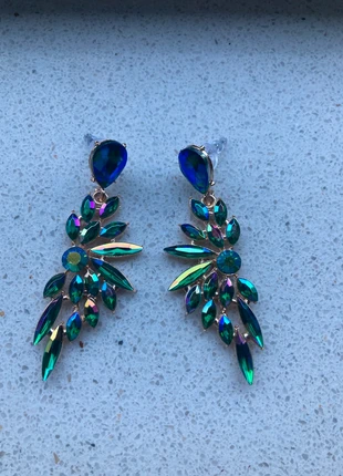 Elegante oorbellen bloem, merk: geen, staat: Nieuw zonder prijskaartje, € 9,00, € 10,15 inclusief Kopersbescherming