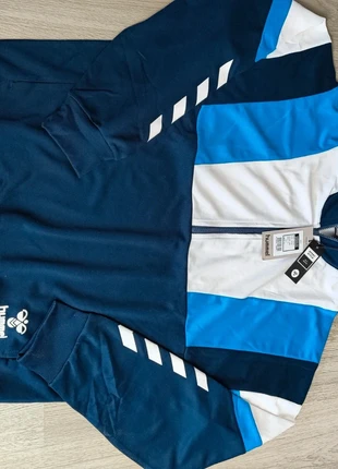 Hummel – Sweat 1/4 Zip HmlDraco – Unisexe – Taille S – Blanc & Bleu – Half Zip, marque: Hummel, état: Très bon état, taille: S, 35,00 €, 37,45 € Protection acheteurs incluse