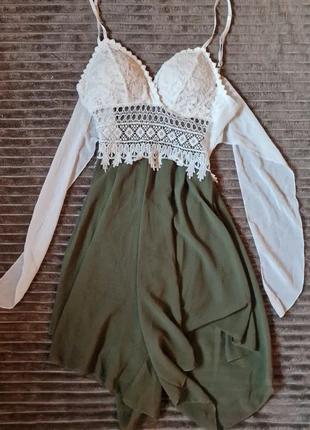 Jumpsuit Sommer Spitze, marque: Sonstiges, état: Très bon état, taille: S / 36 / 8, 3,00 €, 3,85 € Protection acheteurs incluse