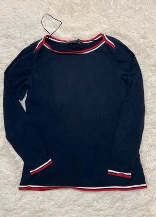 Pull Tommy Hilfiger femme col large bleu marine M, marque: Tommy Hilfiger, état: Très bon état, taille: M / 38 / 10, 15,00 €, 16,45 € Protection acheteurs (Pro) incluse
