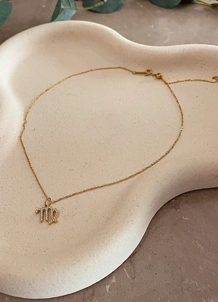 Sterrenbeeld ketting – verguld RVS 304 | Met zirkonia’s | Kies jouw zodiac, staat: Nieuw zonder prijskaartje, € 9,95, € 11,15 inclusief Kopersbescherming Pro