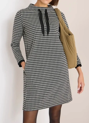 Cecil geruite jurk • casual oversized fit • Maat L zwart wit, marca: Cecil, estado: Muito bom, tamanho: L / 40 / 12, €35.00, €37.45 inclui Proteção do Comprador