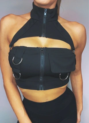 Top Noir Sexy shein , taille XS 🖤, brand: Shein, condition: Very good, size: XS / 34 / 6, €8.00, €9.10 includes Buyer Protection