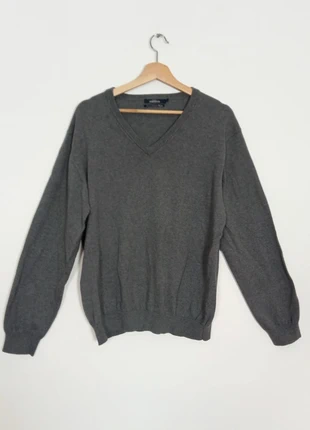 Trui • Grey • Cotton • Henderson • Large, marca: Henderson, estado: Muito bom, tamanho: L, €9.00, €10.15 inclui Proteção do Comprador