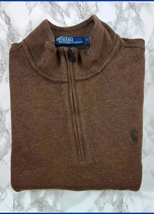 Pull 1/4 Zip Ralph Lauren Marron / Logo brodé Marron / Taille M Homme, marke: Ralph Lauren, zustand: Sehr gut, größe: M, 42,75 €, 45,59 € inklusive Vinted-Käuferschutz
