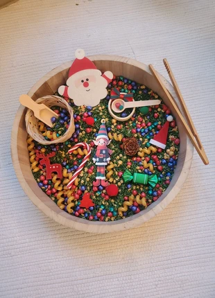 Kit de jeu d transvasement sensoriel sur Noël, marke: Montessori, zustand: Sehr gut, größe: Einheitsgröße, 15,00 €, 16,45 € inklusive Vinted-Käuferschutz