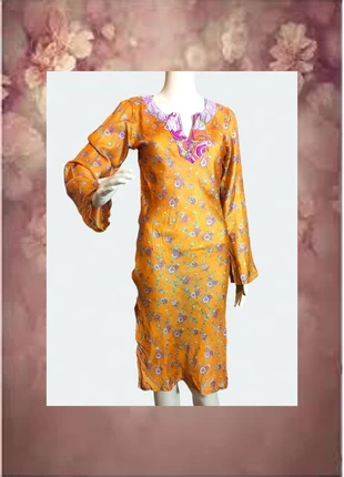 Vestido bohemio floral, merk: Local, staat: Heel goed, maat: S / 36 / 8, € 30,00, € 32,20 inclusief Kopersbescherming