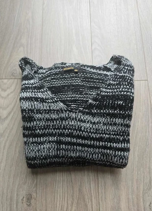 Pull en maille noir/gris femme - Bizzbee- taille M, brand: Bizzbee, condizioni: Ottime, taglia: M / IT 42 / EU 38, €2.00, €2.80 include la Protezione acquisti