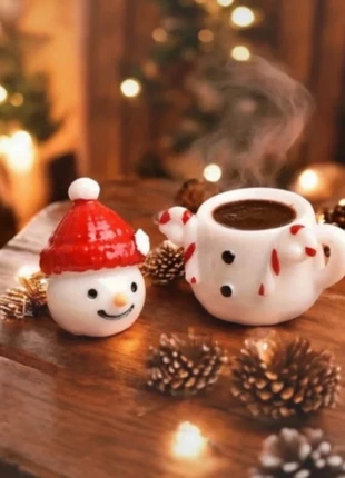 Chocolat chaud de Noël, merk: Dollhouse, staat: Heel goed, maat: Universeel, € 2,00, € 2,80 inclusief Kopersbescherming