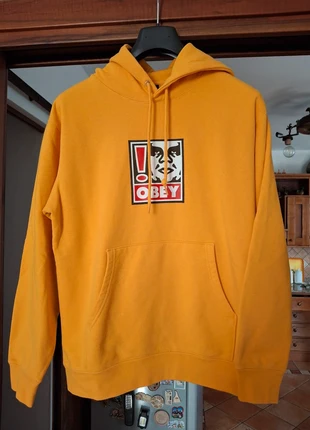 Felpa garzata Obey tg S, brand: Obey, condizioni: Ottime, taglia: S, €18.00, €19.60 include la Protezione acquisti