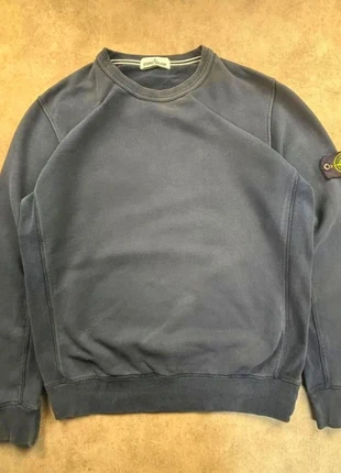 Pull sans capuche Stone Island bleu marine 100% coton - taille XL, marque: Stone Island, état: Bon état, taille: XL, 94,90 €, 100,35 € Protection acheteurs (Pro) incluse