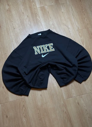 Sweat-shirt Nike Vintage Rétro Y2K | Noir Logo Jaune Orange | Taille L, marca: Nike, estado: Muy bueno, tamaño: L, 39,90 €, 42,60 € Protección al comprador incluida