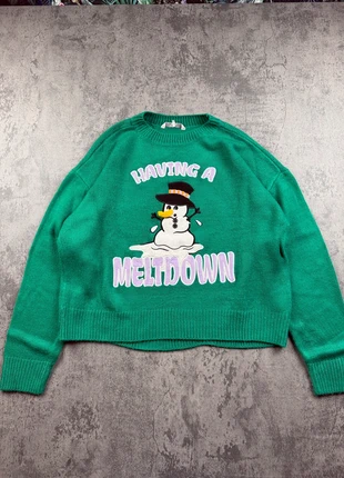 Vintage Christmas Sweater – Ugly Xmas Funny Classic Santa’s USA Style Santa’s Reindeer – Size XS, merk: Vintage Dressing, staat: Heel goed, maat: XS / 34 / 6, € 20,00, € 21,70 inclusief Kopersbescherming Pro