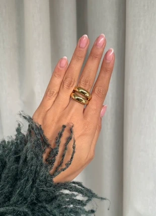 Bague doré ajustable en acier inoxydable tendance, marque: Tendance, état: Très bon état, taille: Ajustable, 9,00 €, 10,15 € Protection acheteurs (Pro) incluse