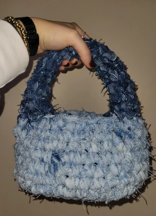 Hobo bags jeans fatta a mano, brand: Mano, condizioni: Nuovo con cartellino, €25.00, €26.95 include la Protezione acquisti