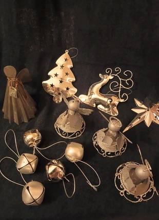 Ensemble déco sapin de Noël argenté, état: Très bon état, 5,00 €, 5,95 € Protection acheteurs incluse