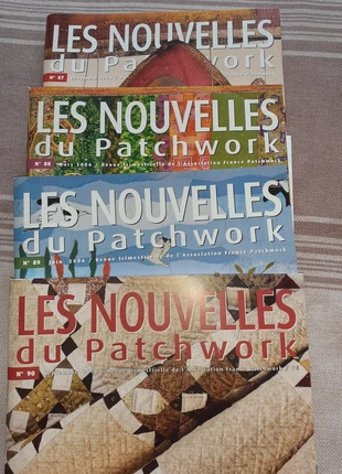 Magasines patchwork, état: Bon état, 6,00 €, 7,00 € Protection acheteurs incluse