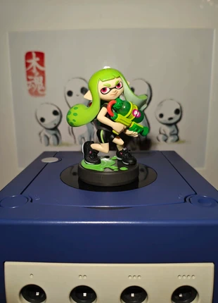 Amiibo Inkling verde Nintendo, merk: Nintendo, staat: Nieuw zonder prijskaartje, maat: Prematuur, tot 44 cm, € 30,00, € 32,20 inclusief Kopersbescherming