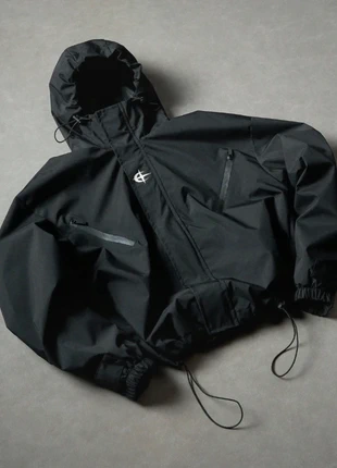 Veste Coupe-Vent Noir Y2K Streetwear Oversize Taille L Imperméable, marque: y2k, état: Neuf sans étiquette, taille: L, 39,99 €, 42,69 € Protection acheteurs incluse