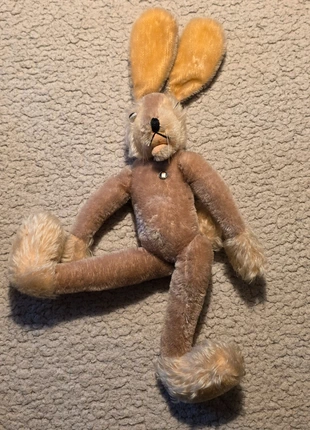 Peluche Lapin Articulé Vintage Grisly Bunny Yeux Plastique, marque: grisly, état: Satisfaisant, taille: Taille unique, 50,00 €, 53,20 € Protection acheteurs incluse