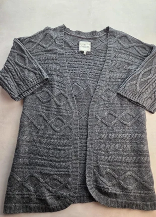 heritage 1981 gilet long torsadé manches courtes gris L cozy vintage, marca: Heritage, estado: Muy bueno, tamaño: L / 40 / 12, 8,00 €, 9,10 € Protección al comprador incluida