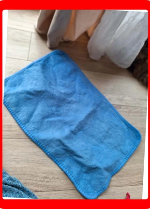 tapis bleue microfibre basique, estado: Muito bom, €1.00, €1.75 inclui Proteção do Comprador Pro