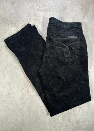 Jean Vintage En Velours Côtelé / Corduroy Calvin Klein noir droit denim taille 12, brand: Calvin Klein, condition: Very good, size: XL / 42 / 14, €14.00, €15.40 includes Buyer Protection Pro