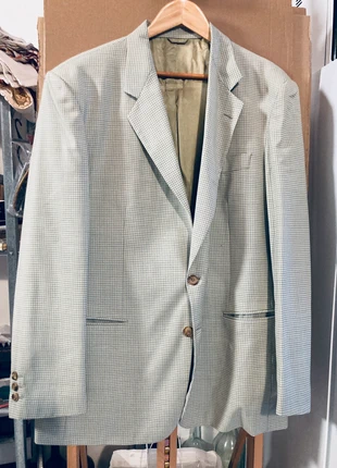 Giacca Monopetto a quadri colore menta oversize vintage anni 90, marque: Lana, état: Très bon état, taille: Taille unique, 5,00 €, 5,95 € Protection acheteurs incluse