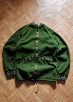 Veste en laine polaire vintage DCTA vert kaki militaire taille XXL, brand: DCTA, condition: Very good, size: XXL, €14.00, €15.40 includes Buyer Protection