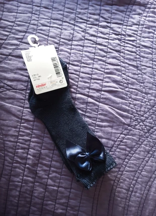 Chaussette bleu marine noeud condor, brand: Cóndor, condition: New with tags, size: EU 16 - 18, €3.00, €3.85 includes Buyer Protection