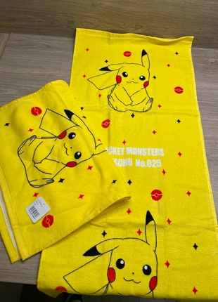 Lot de 2 serviettes pikachu Pokémon Japon, brand: Pokémon, condizioni: Nuovo con cartellino, €15.00, €16.45 include la Protezione acquisti