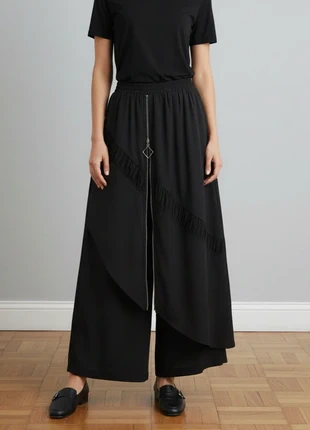 Pantalon cargo femme Noir droit ample avec fermeture éclair, marque: Vintage Dressing, état: Très bon état, taille: S / 36 / 8, 29,99 €, 32,19 € Protection acheteurs incluse