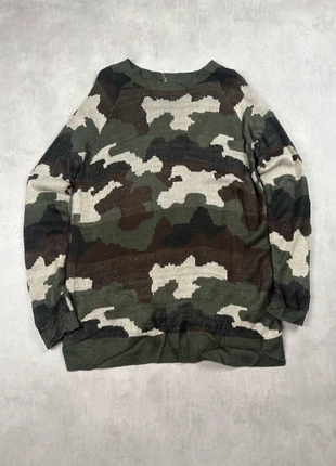Pull vintage cozy sweater pattern rétro 80's | Kaki militaire | Taille S, marca: Vintage Dressing, estado: Muy bueno, tamaño: S, 20,90 €, 22,65 € Protección al comprador Pro incluida