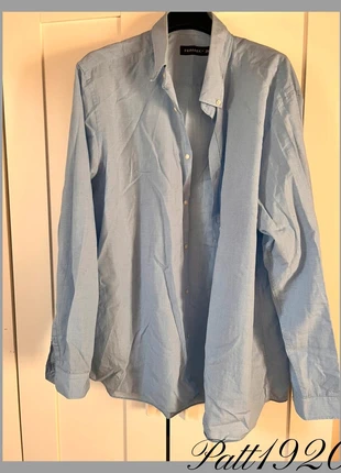 Camicia uomo azzurra taglia xxl primark, marque: Primark, état: Bon état, taille: XXL, 3,00 €, 3,85 € Protection acheteurs incluse