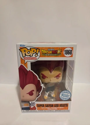 Funko Pop! Animation - Super Saiyan God
Vegeta 1868 Dragon Ball Super: Broly, marca: Funko, estado: Novo com etiquetas, tamanho: Tamanho único, €13.99, €15.39 inclui Proteção do Comprador