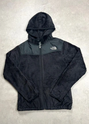 Veste polaire à capuche pilou pilou moumoute femme The North Face noire taille M logo brodé, brand: The North Face, condition: Very good, size: M / 38 / 10, €18.00, €19.60 includes Buyer Protection