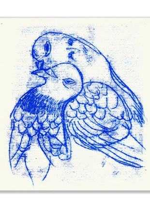 affiche A4 amour de pigeon, brand: Impression, condition: New with tags, €10.00, €11.20 includes Buyer Protection