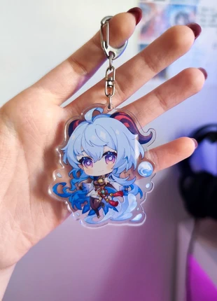 Genshin Impact Ganyu keychain / charm, marca: Accessories, estado: Novo sem etiquetas, €5.00, €5.95 inclui Proteção do Comprador