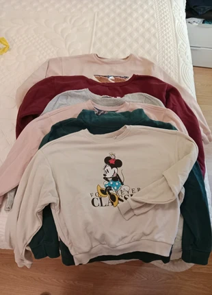 Lote 6 sudaderas, marque: Local, état: Satisfaisant, taille: 8 ans / 128 cm, 2,50 €, 3,33 € Protection acheteurs incluse